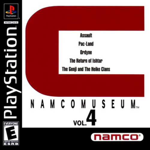 Namco Museum Vol. 4 (USA) Cover
